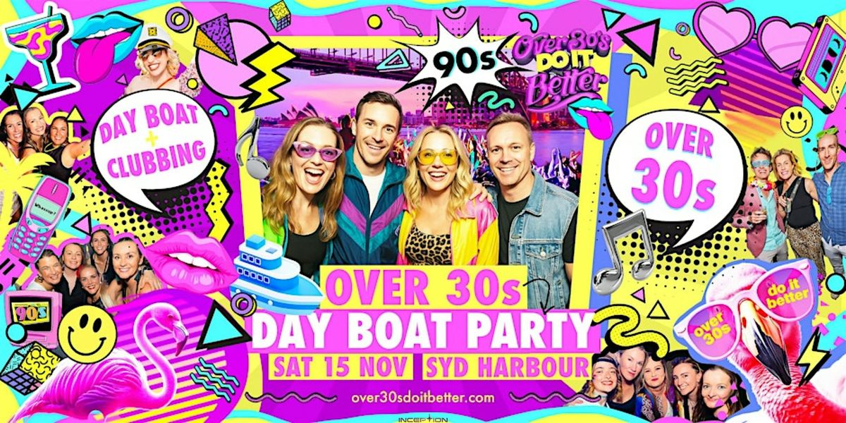 Over 30s Day Boat Party