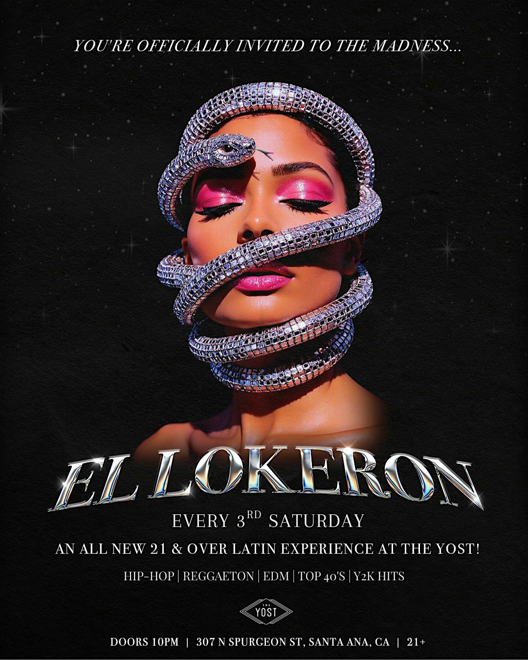 EL LOKERON : Latin Takeover 21+ PERREO & HIP HOP  LATIN ANTHEMS MEGA PARTY