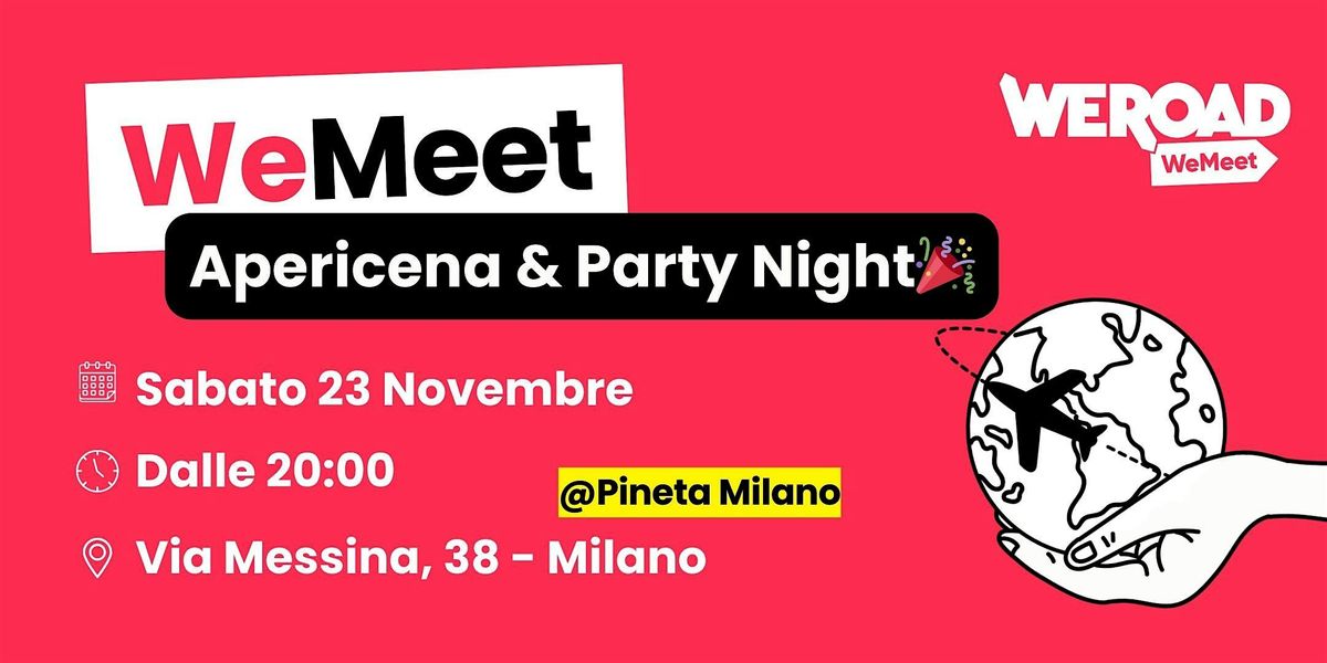 WeMeet | Apericena & Party Night