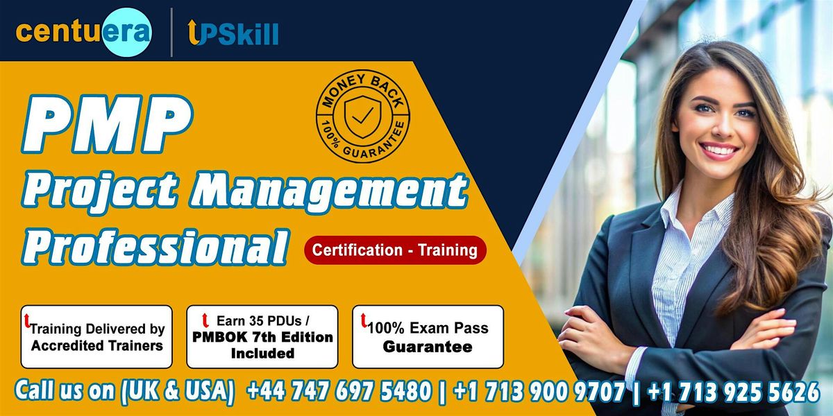4 Days In-Person PMP Training | Sunderland, ENG