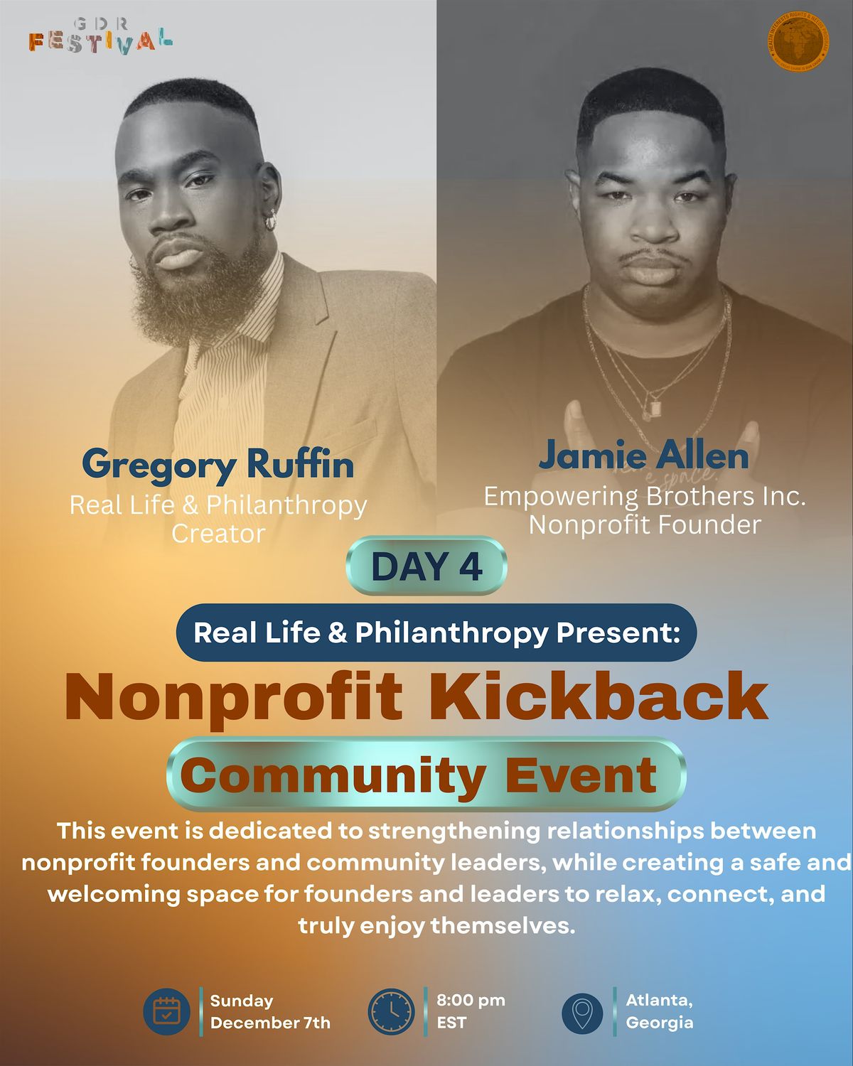 Real Life & Philanthropy Presents: Nonprofit Kickback