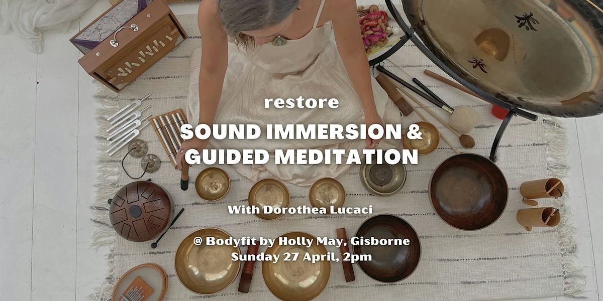 RESTORE: Sound Bath & Guided Meditation (Gisborne, Vic)