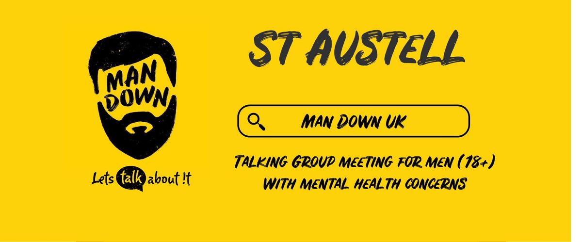 Man Down St Austell fortnightly mental health talking group