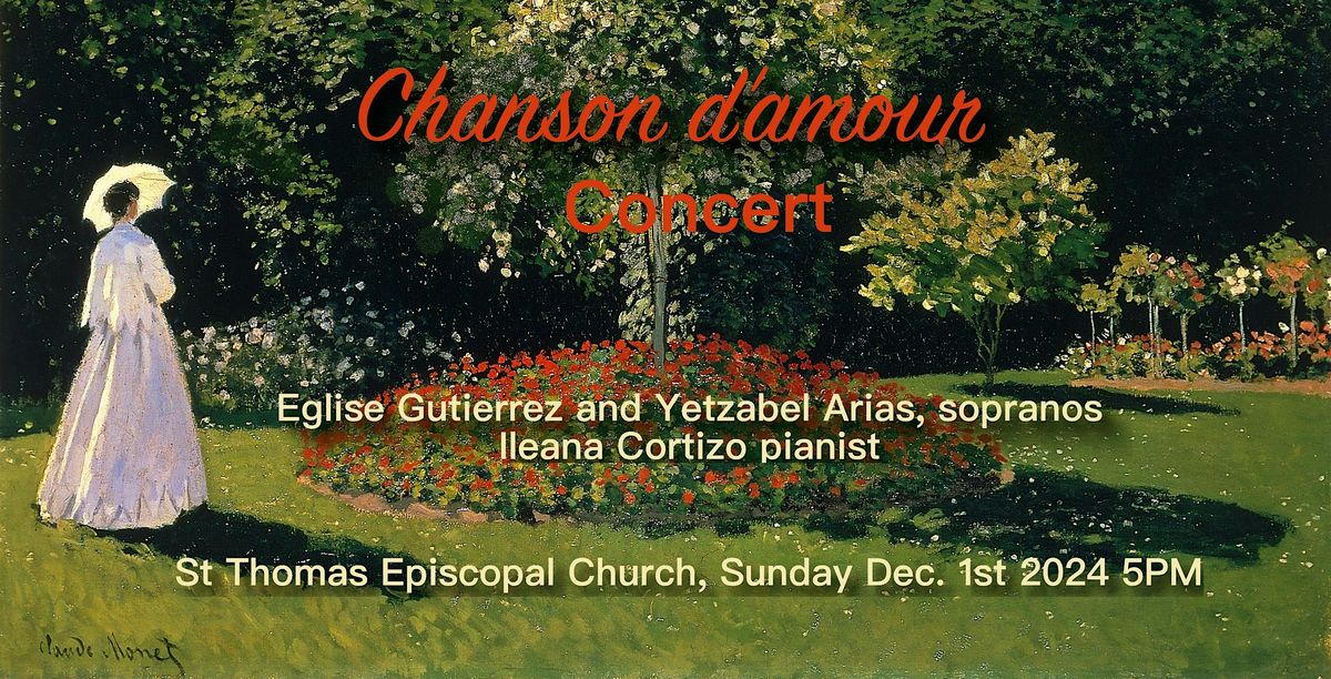 Chanson d'amour - Concert tribute to Reynaldo Hahn and Giacomo Puccini