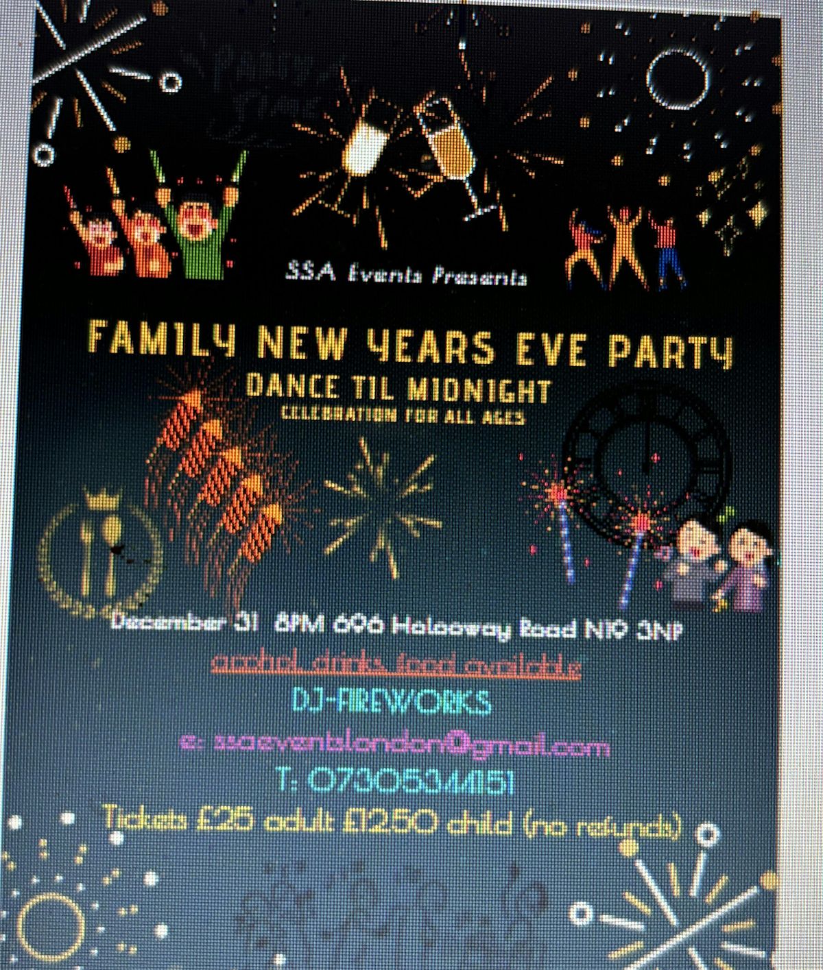 New Year\u2019s years Eve Party