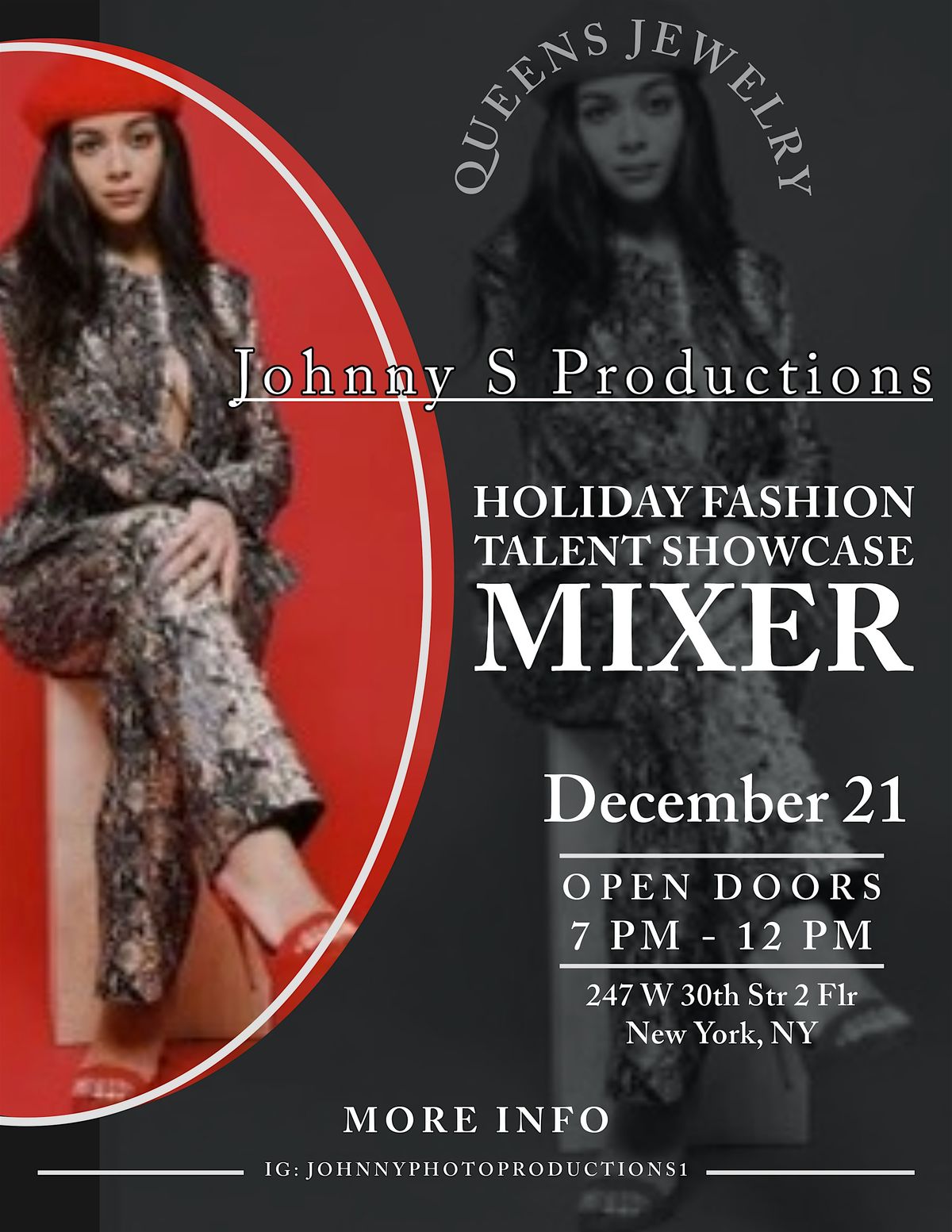 J. Holiday  Fashion Talent Showcase Mixer