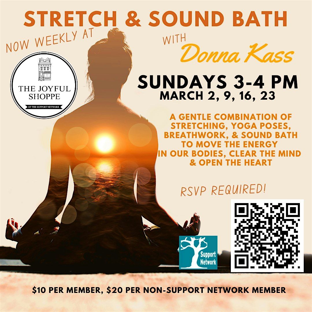 Gentle Stretch & Sound Bath with Donna Kass