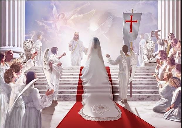 Brides of Christ White Wedding Ceremony