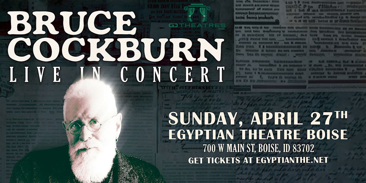 Bruce Cockburn: Live In Concert