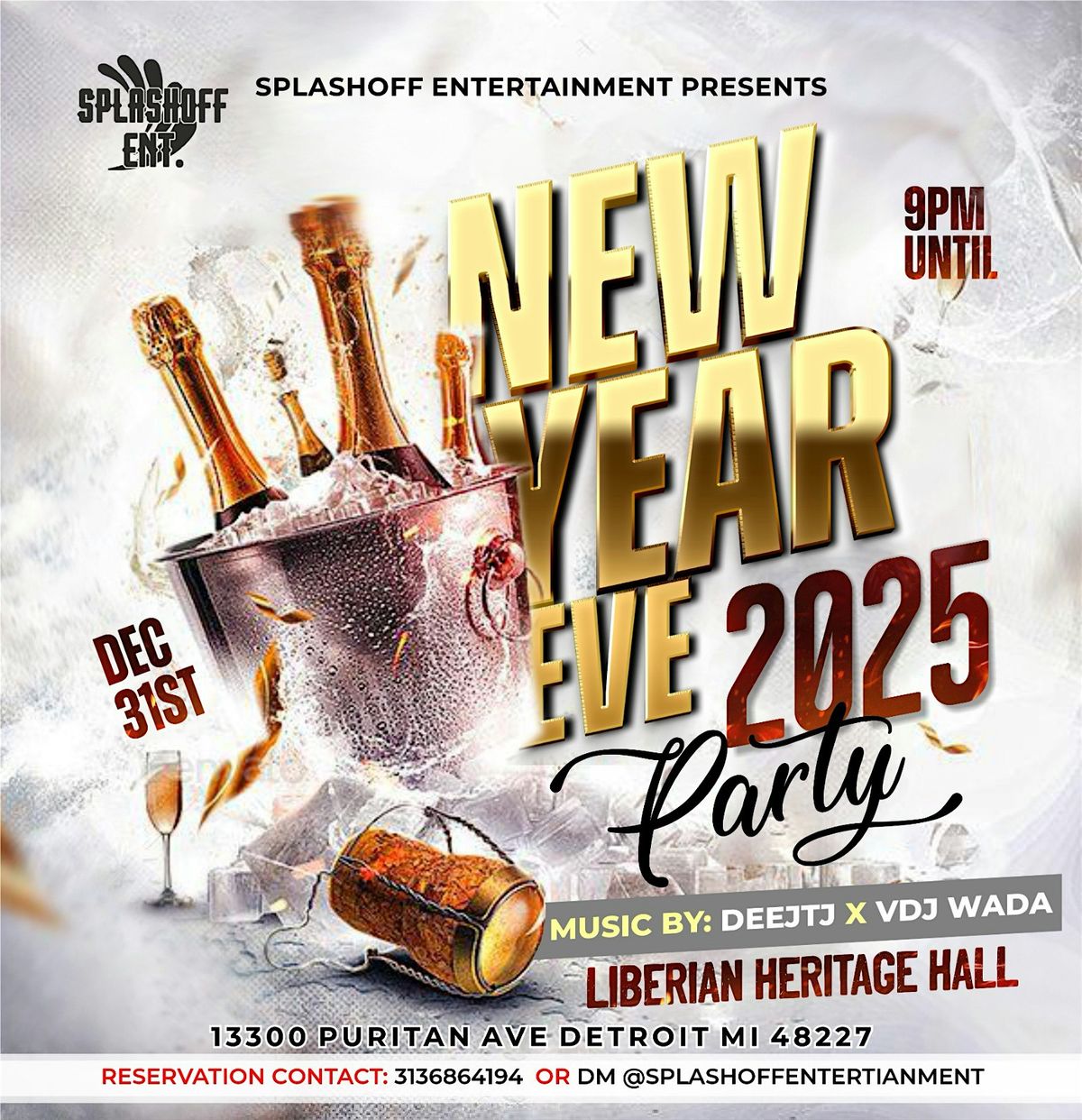 NEW YEAR EVE 2025 . Afrobeats Party