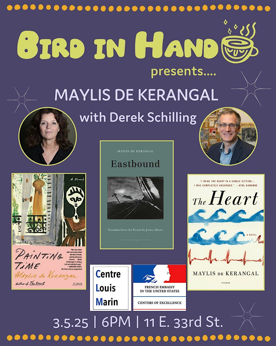 Maylis de Kerangal in conversation with Derek Schilling