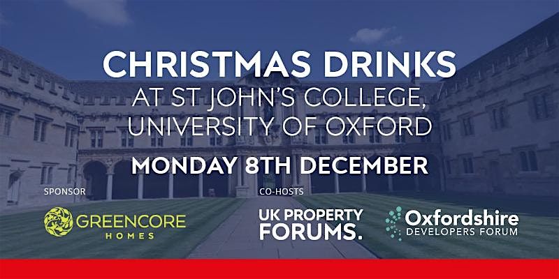 Christmas Drinks @ St John's - University of  Oxford