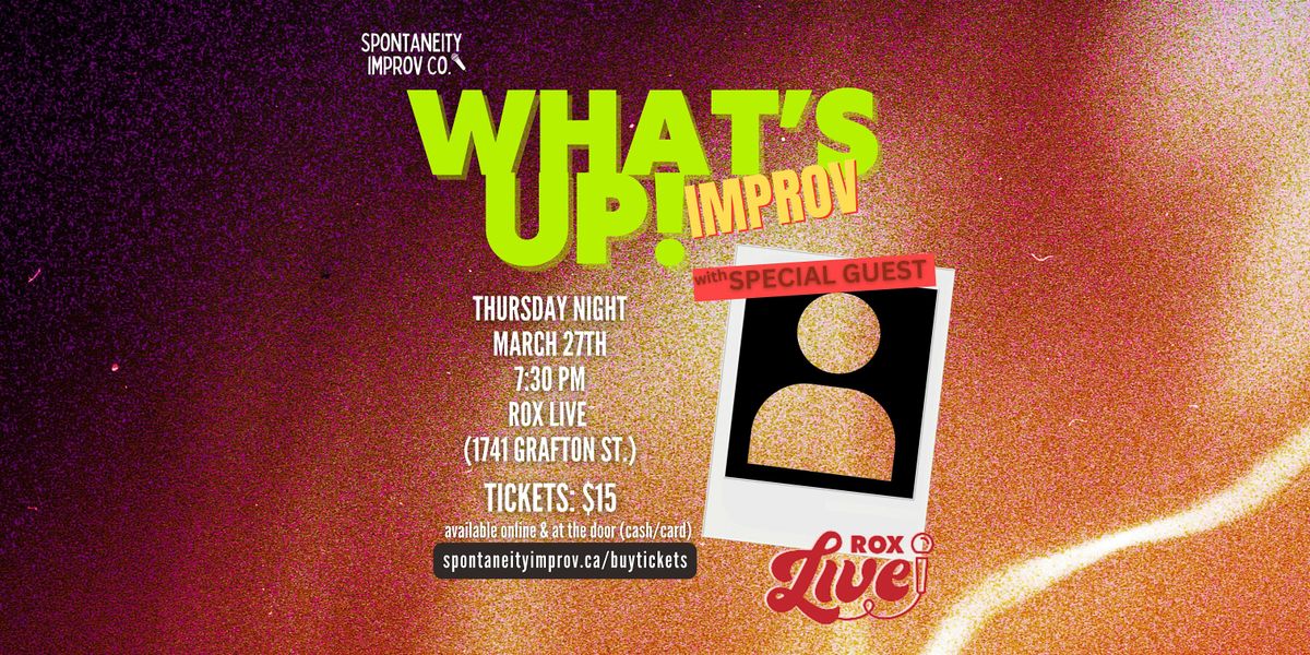 What's Up! Improv: Show