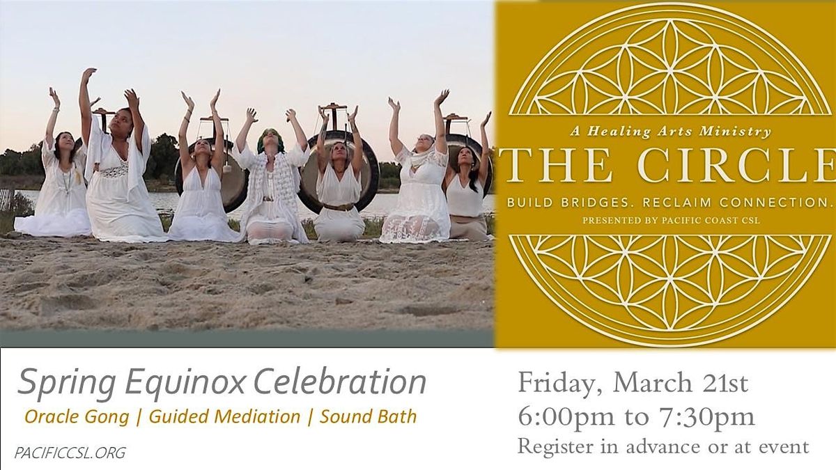 Spring Equinox Celebration with Oracle Gong