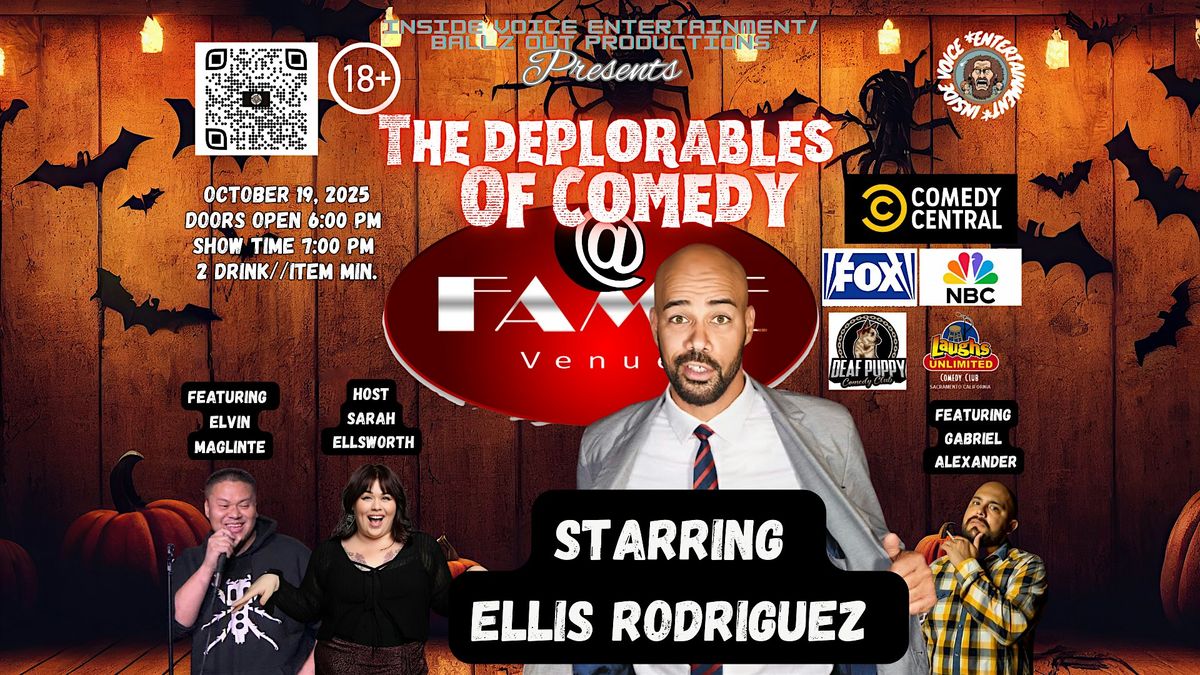 The Deplorables Of Comedy Scary Funny Halloween Spectacular