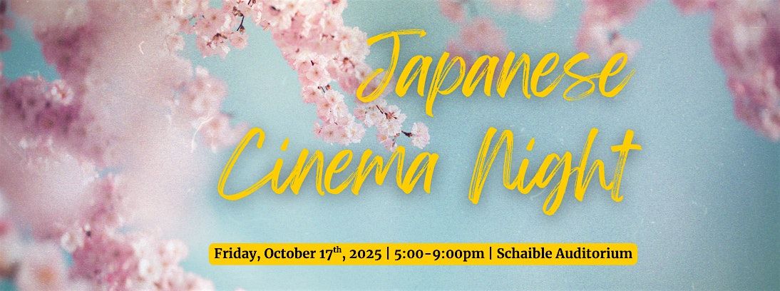 Japanese Cinema Night