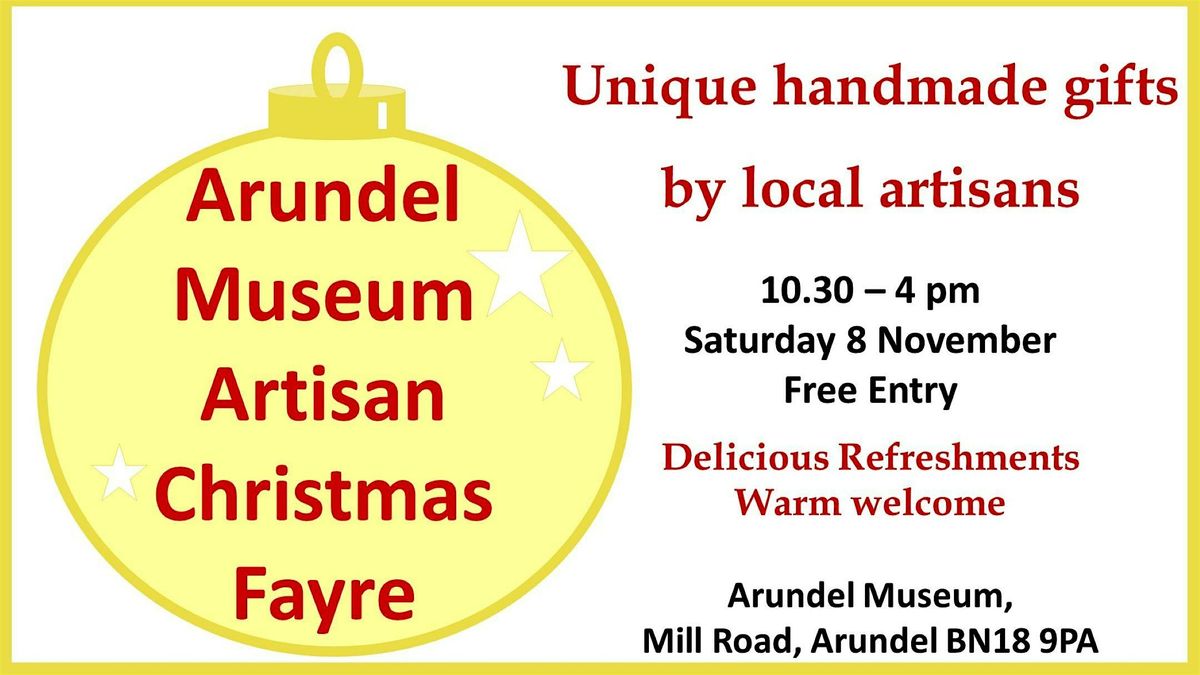 Arundel Museum Artisan Christmas Fayre