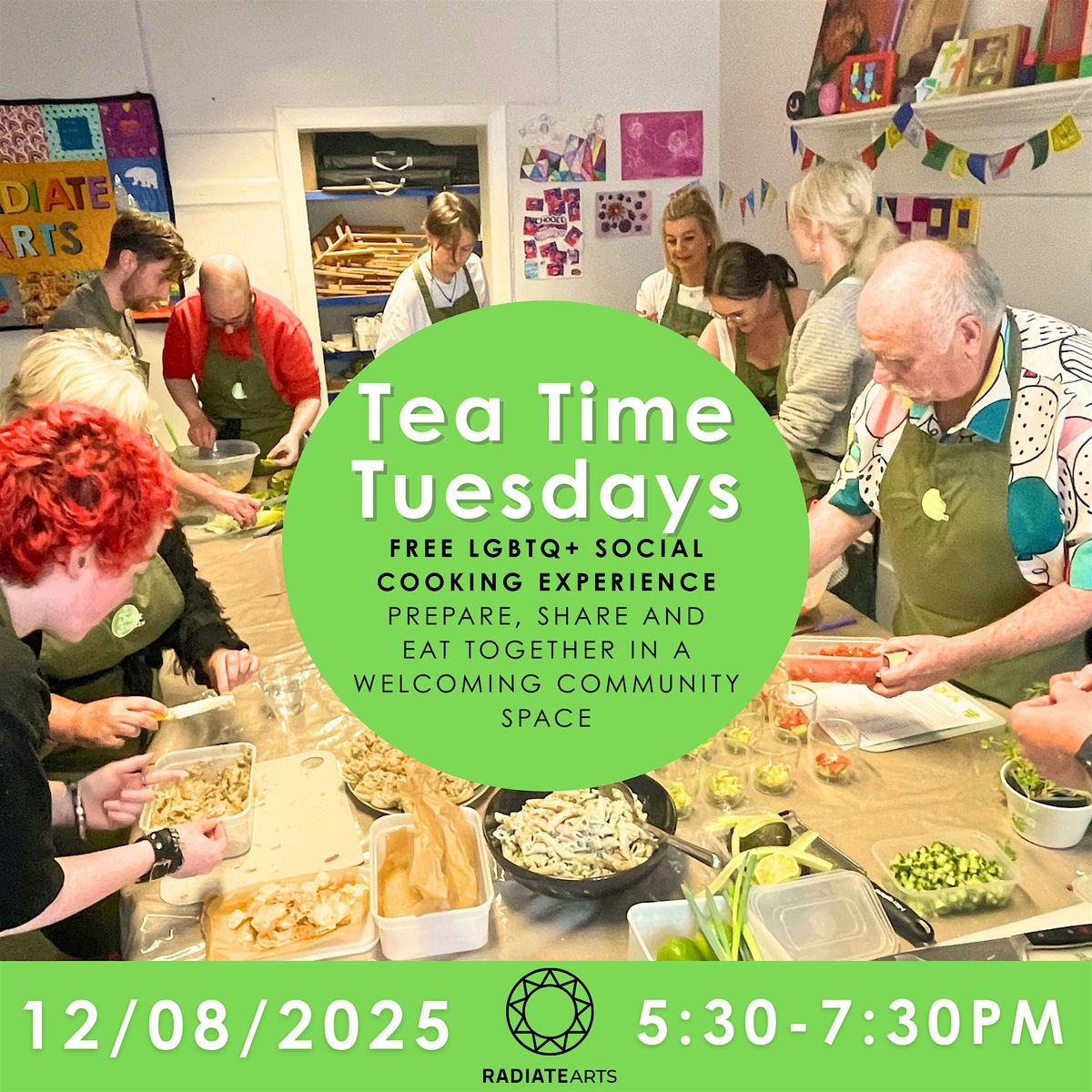 Teatime Tuesday LGBTQ+ Social Cooking