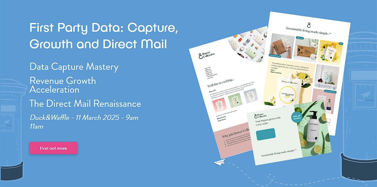 First Party Data: Capture, Growth and Direct Mail