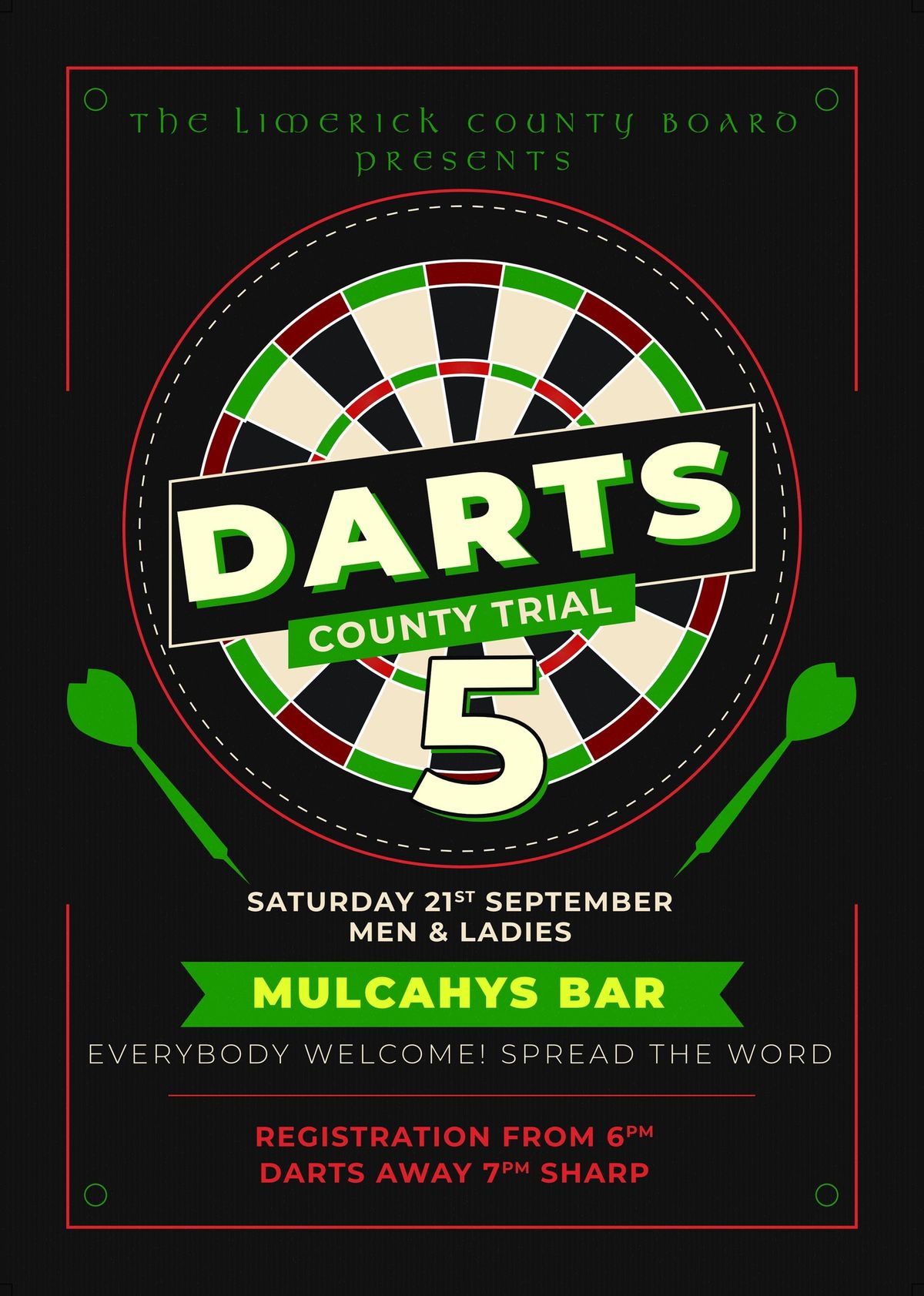 Limerick County Darts - Trial 5