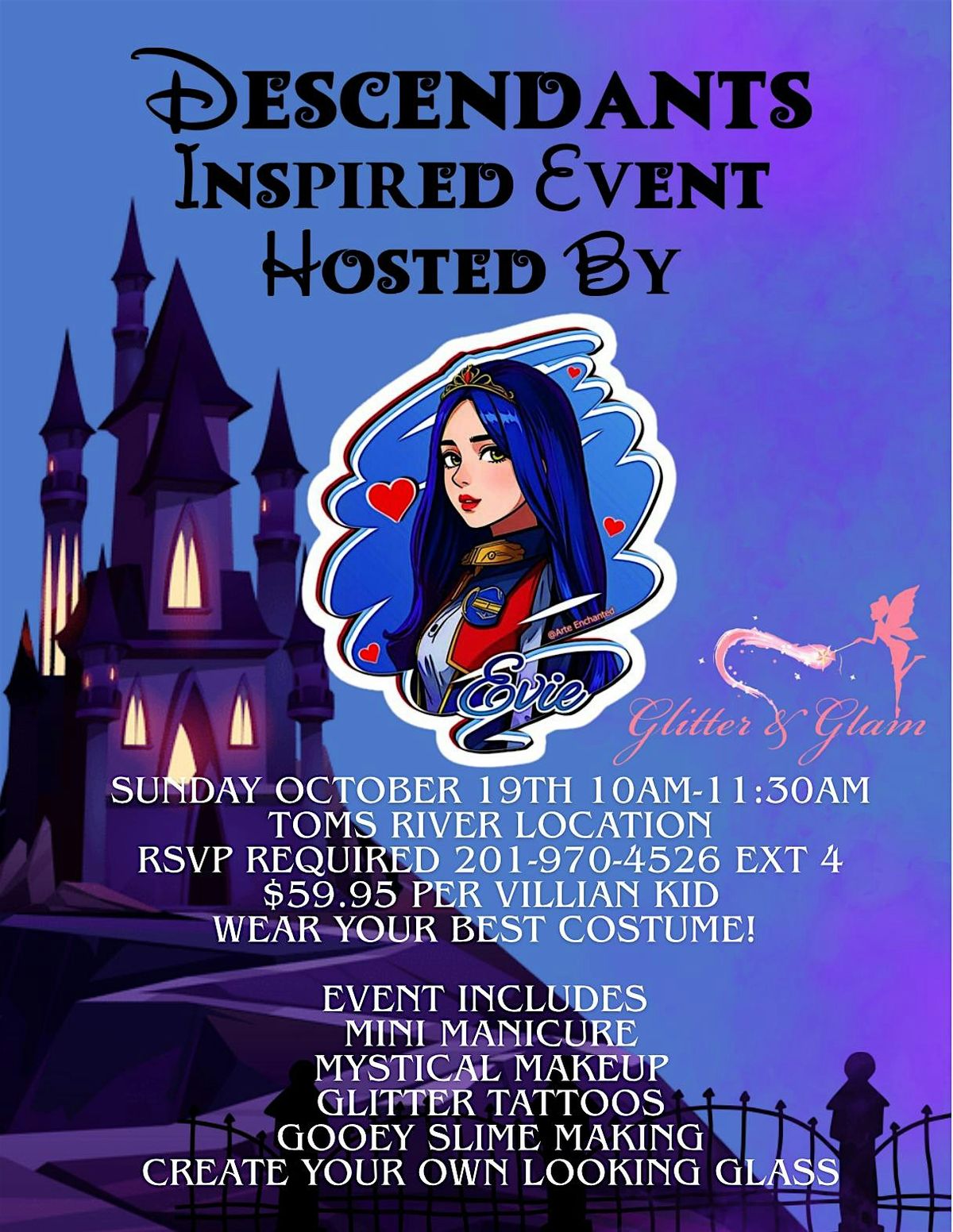 Descendants Inspired Event! Tom\u2019s River