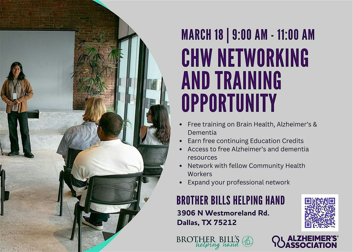 Community Health Worker Networking and Training