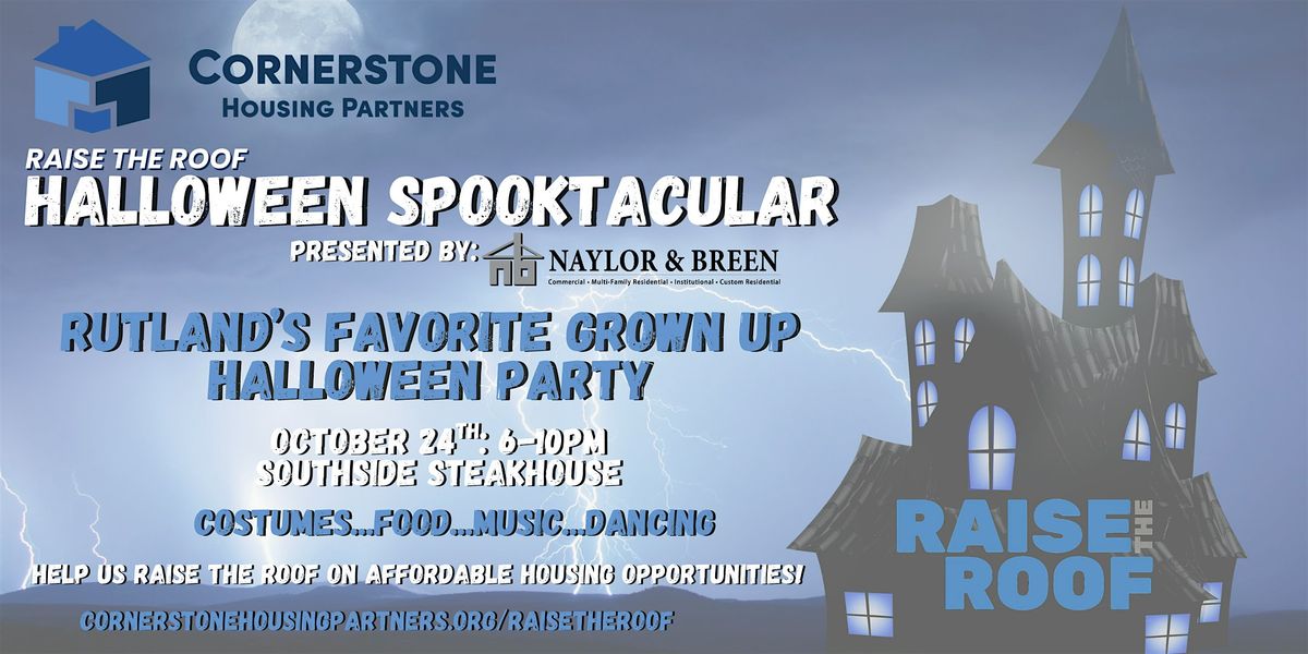 Cornerstone Housing Partners Raise the Roof Halloween Spooktacular
