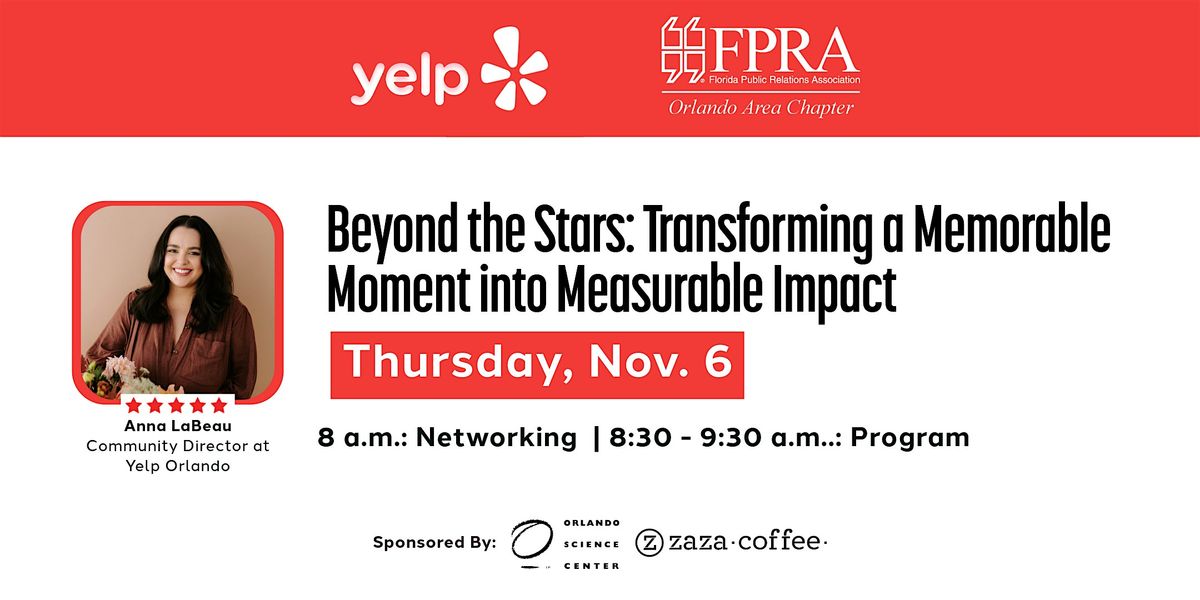 Beyond the Stars: Transforming a Memorable Moment into Measurable Impact