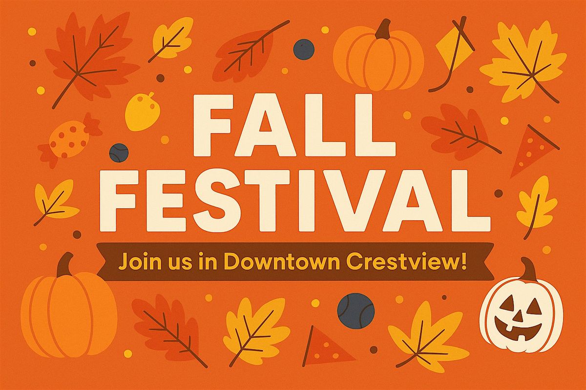 Downtown Crestview's Fall Festival | VENDOR REGISTRATION