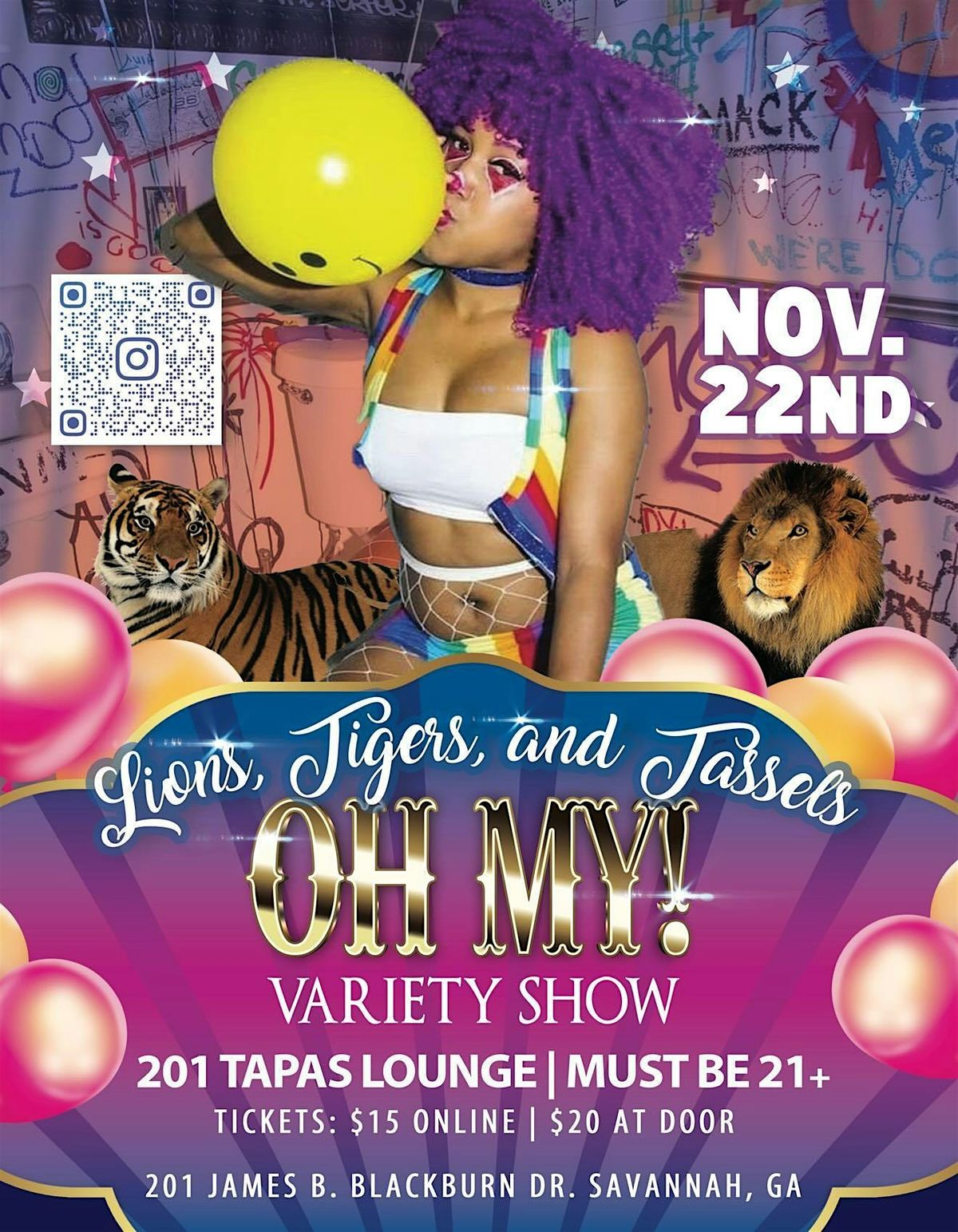 Lion's Tiger's & Tassel's OH MY! Variety Show!