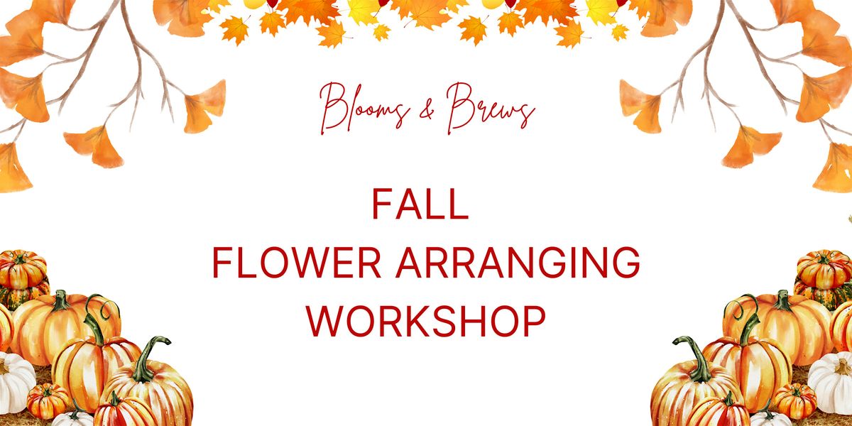 Blooms & Brews: A Flower Arrangement Workshop with Pelican Brewing
