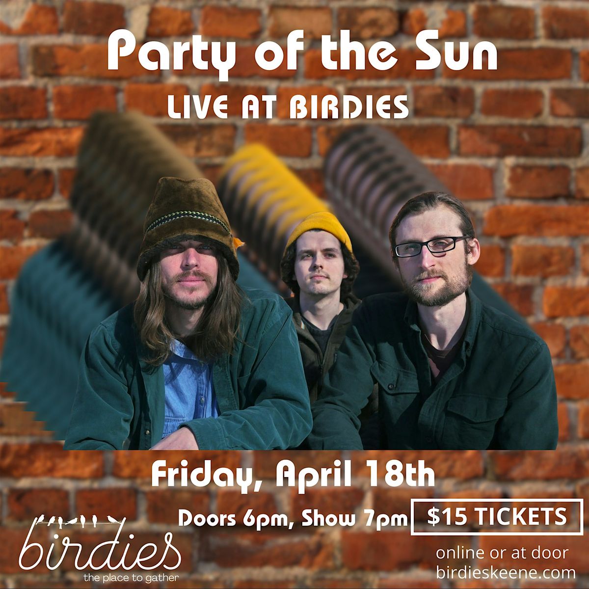 Party of the Sun- LIVE at Birdies!