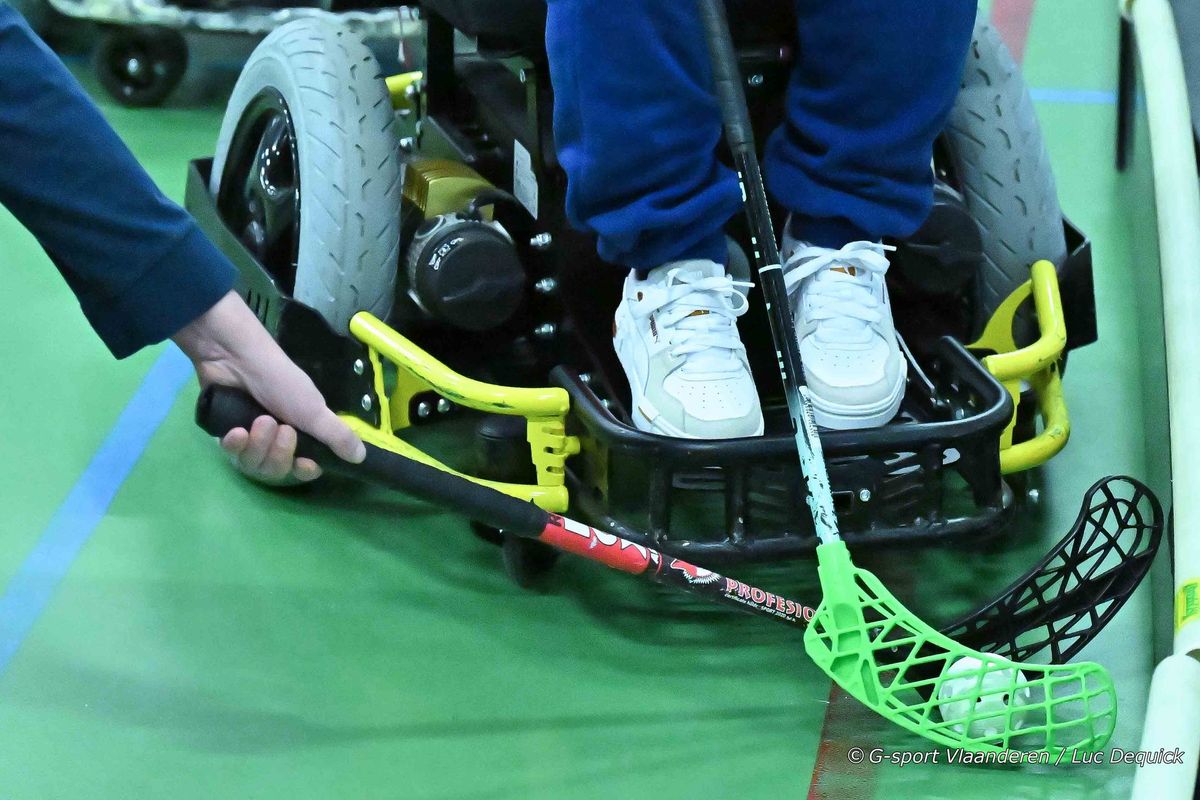 4de speeldag 1ste & 2de klasse Belgi\u00eb - Powerchair Hockey