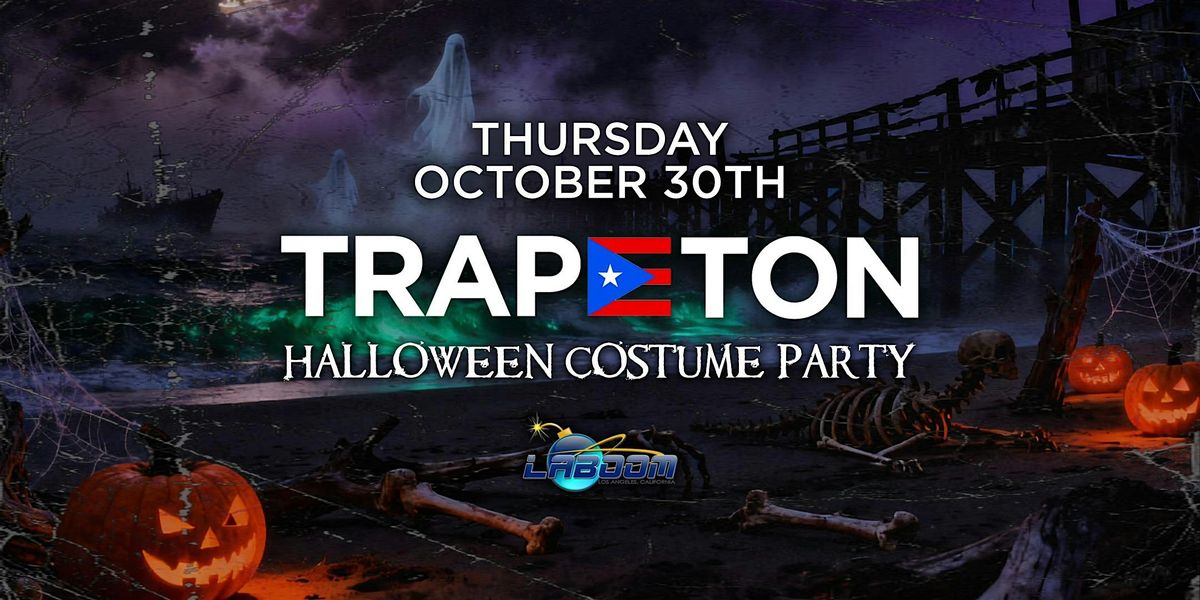 TRAPETON HALLOWEEN COSTUME PARTY @ LA BOOM NIGHTCLUB \/\/ REGGAETON & HIP-HOP