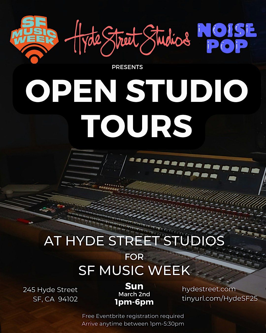 Open Studio Tours at Hyde Street Studios