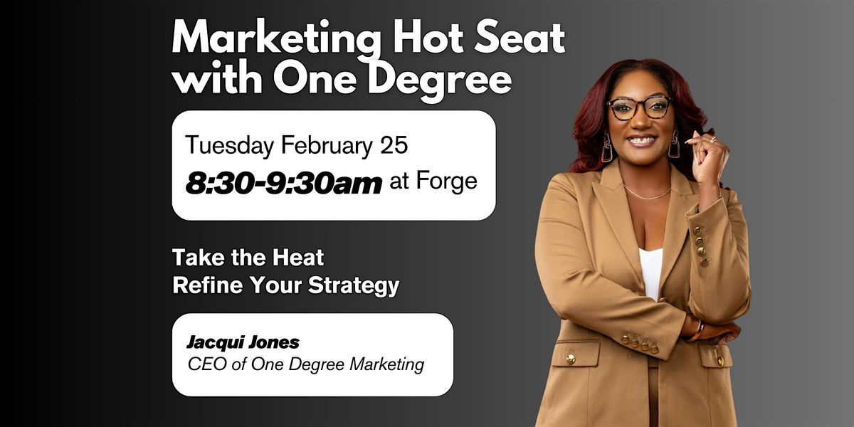 Marketing Hot Seat with One Degree