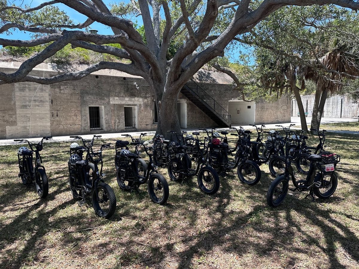 Guided E-bike Tour at Fort De Soto