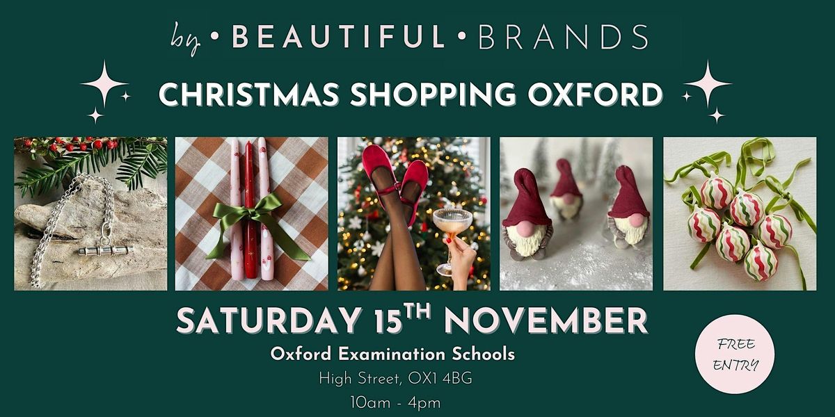 CHRISTMAS SHOPPING OXFORD
