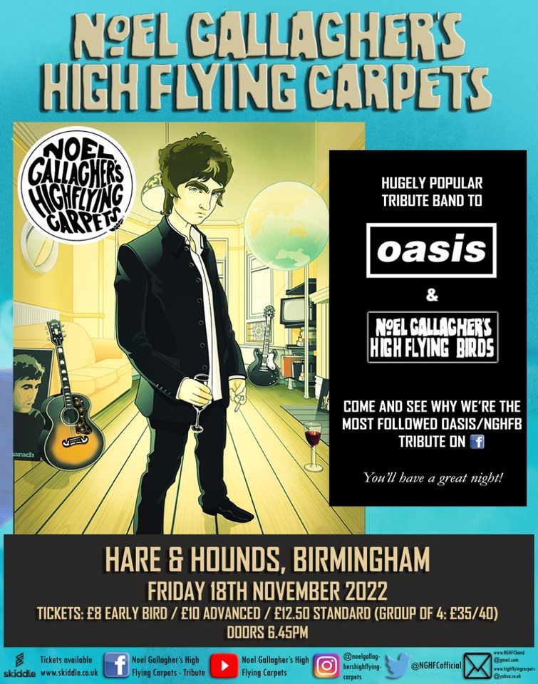 Oasis & Noel Gallagher Tribute Show : Birmingham