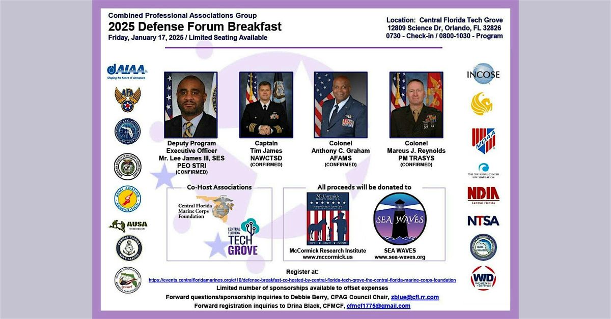 CPAG Defense Forum Breakfast 2025