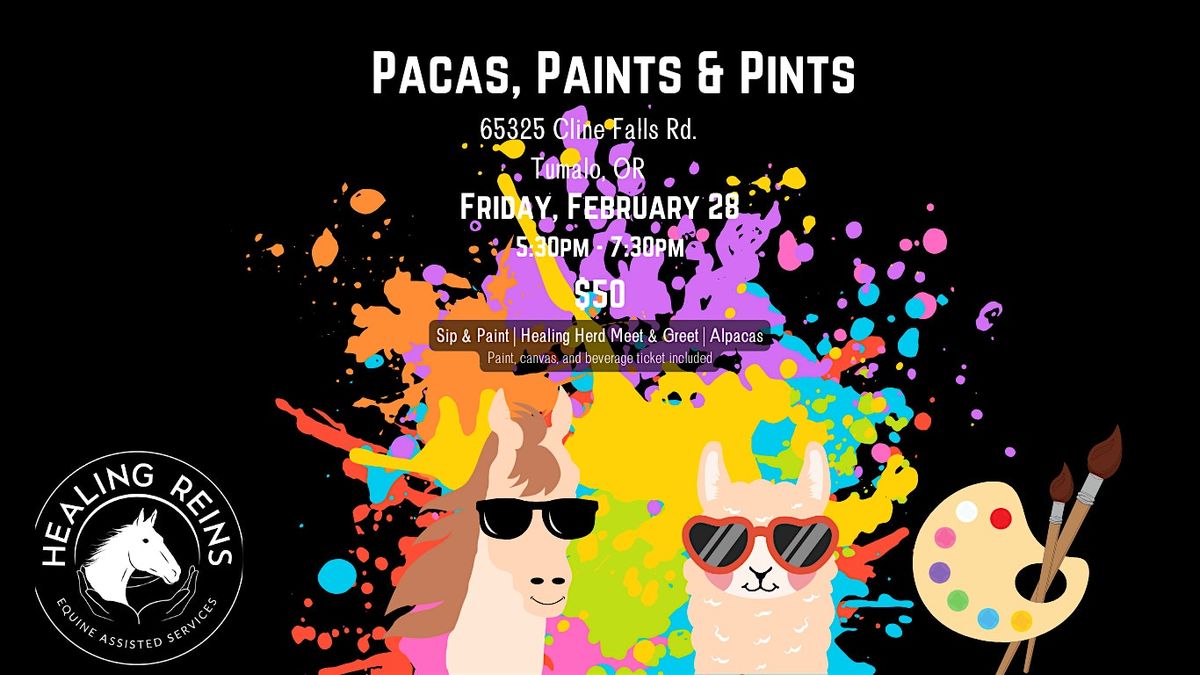 Pacas, Paints, and Pints!