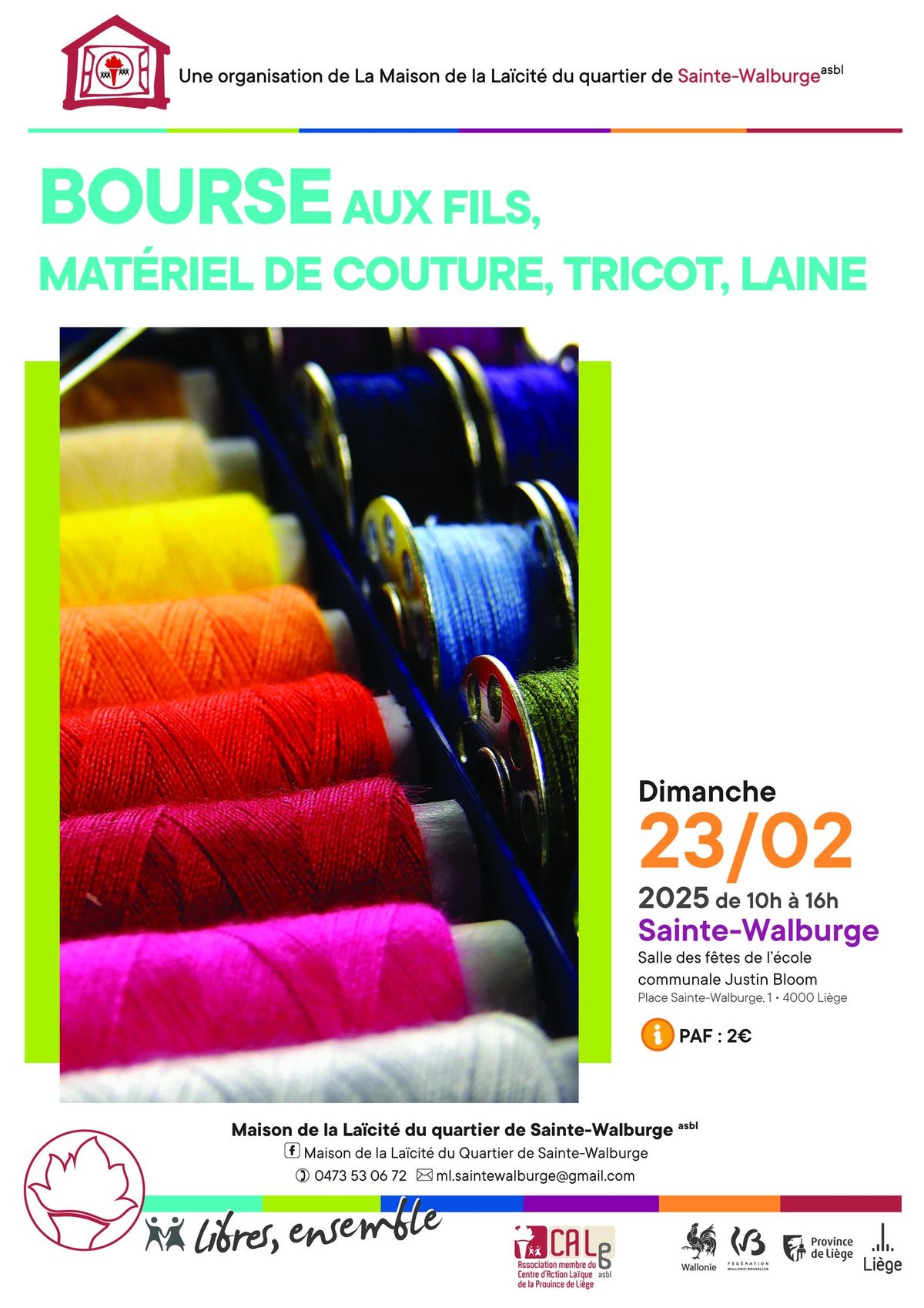  Bourse de couture: la quatri\u00e8me!