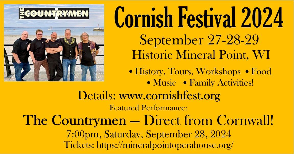 30TH ANNUAL CORNISH FESTIVAL