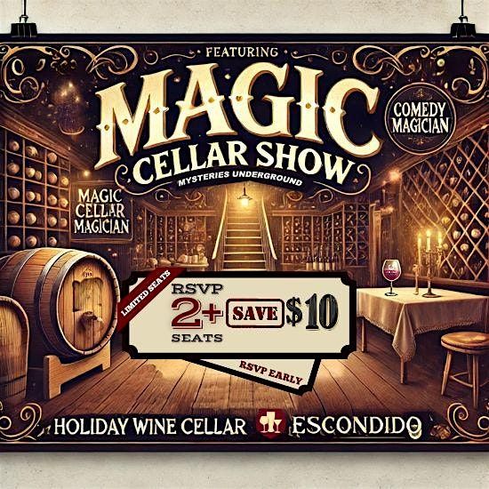 HWC Presents: The Magic Cellar of Wine, Mystery, & Wonder