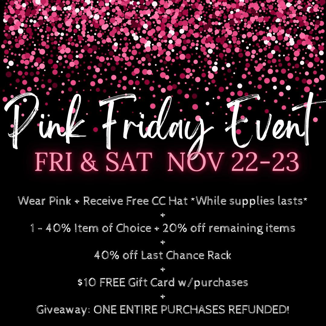 Pink Friday Event