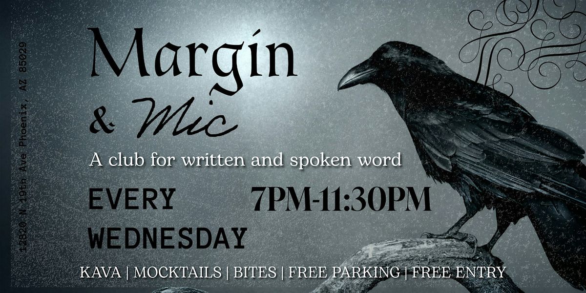 Margin & Mic: A Club for Written & Spoken Word