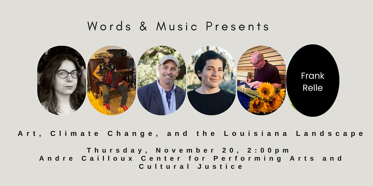 Art, Climate Change, and the Louisiana Landscape