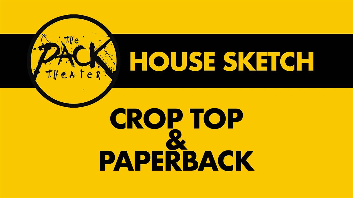HOUSE SKETCH: Crop Top & Paperback