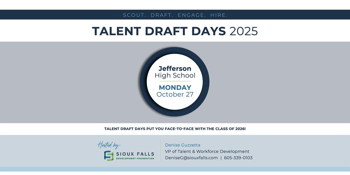 Talent Draft Day 2025 - Jefferson High School