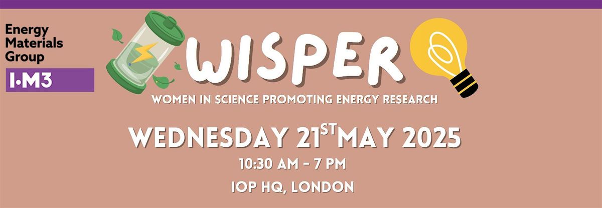 WISPER - Women in Science Promoting Energy Research